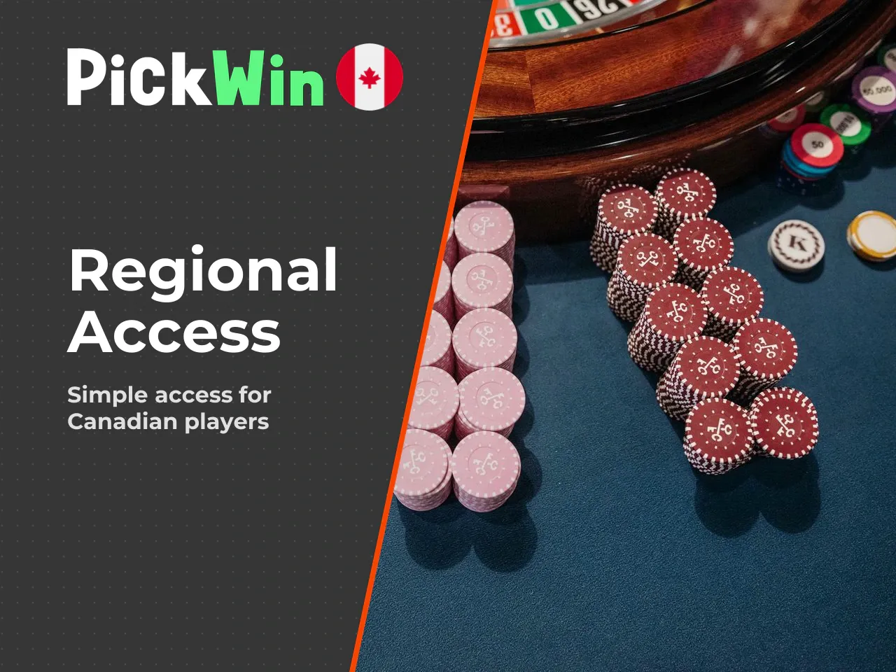 Pickwin Canada Site Access, Currencies and