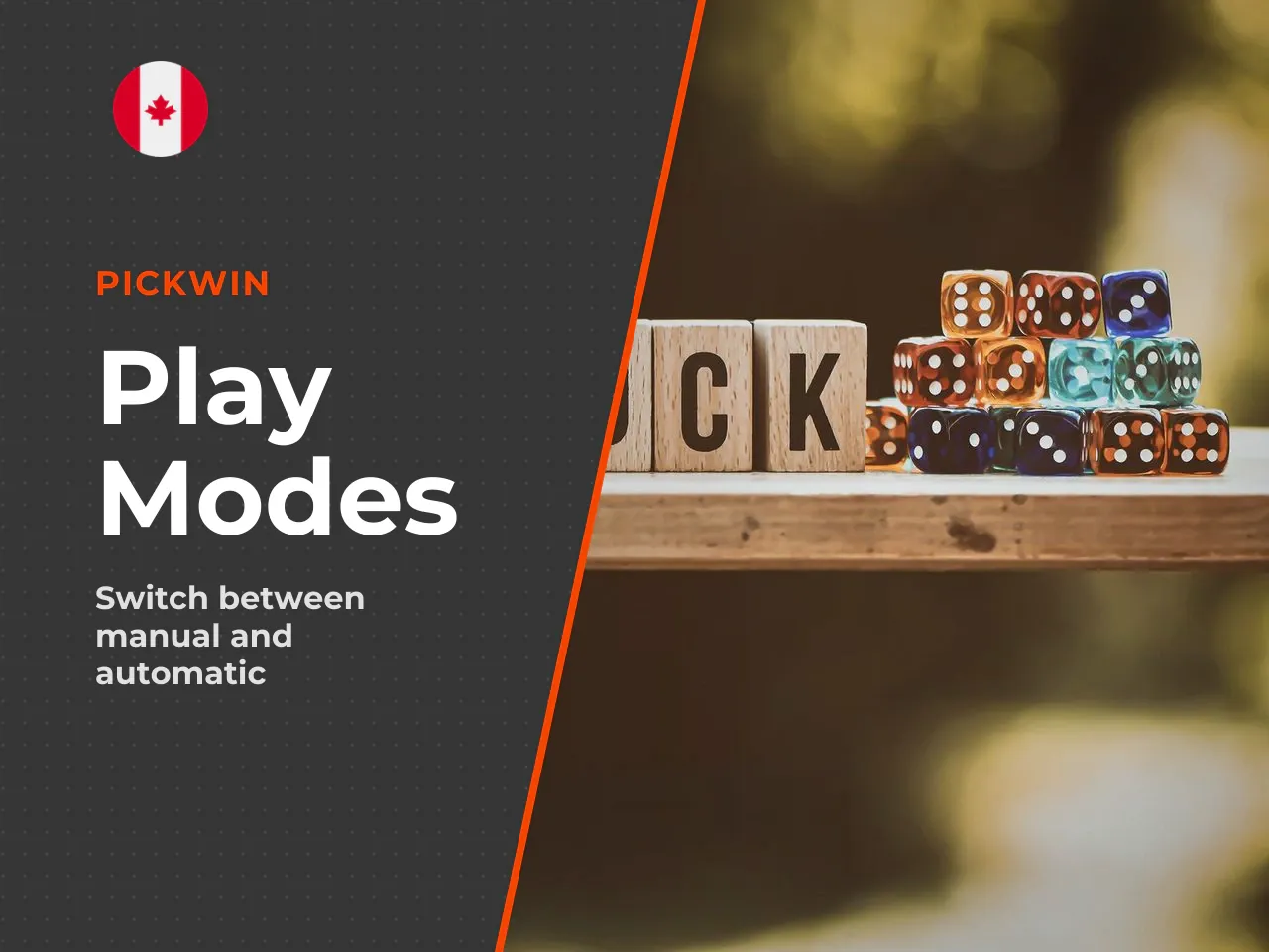 Manual and Automatic Play Mode. Manual