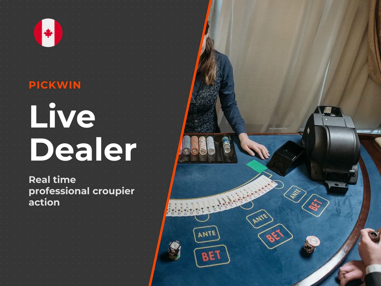 Pickwin Live Dealer and Table Games