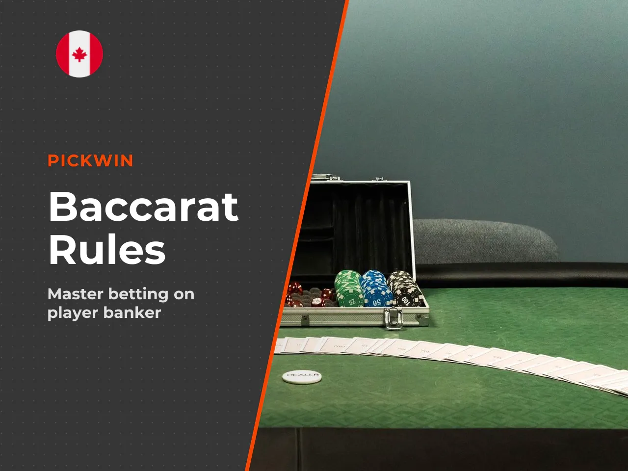 Placing Your First Bet Player, Banker
