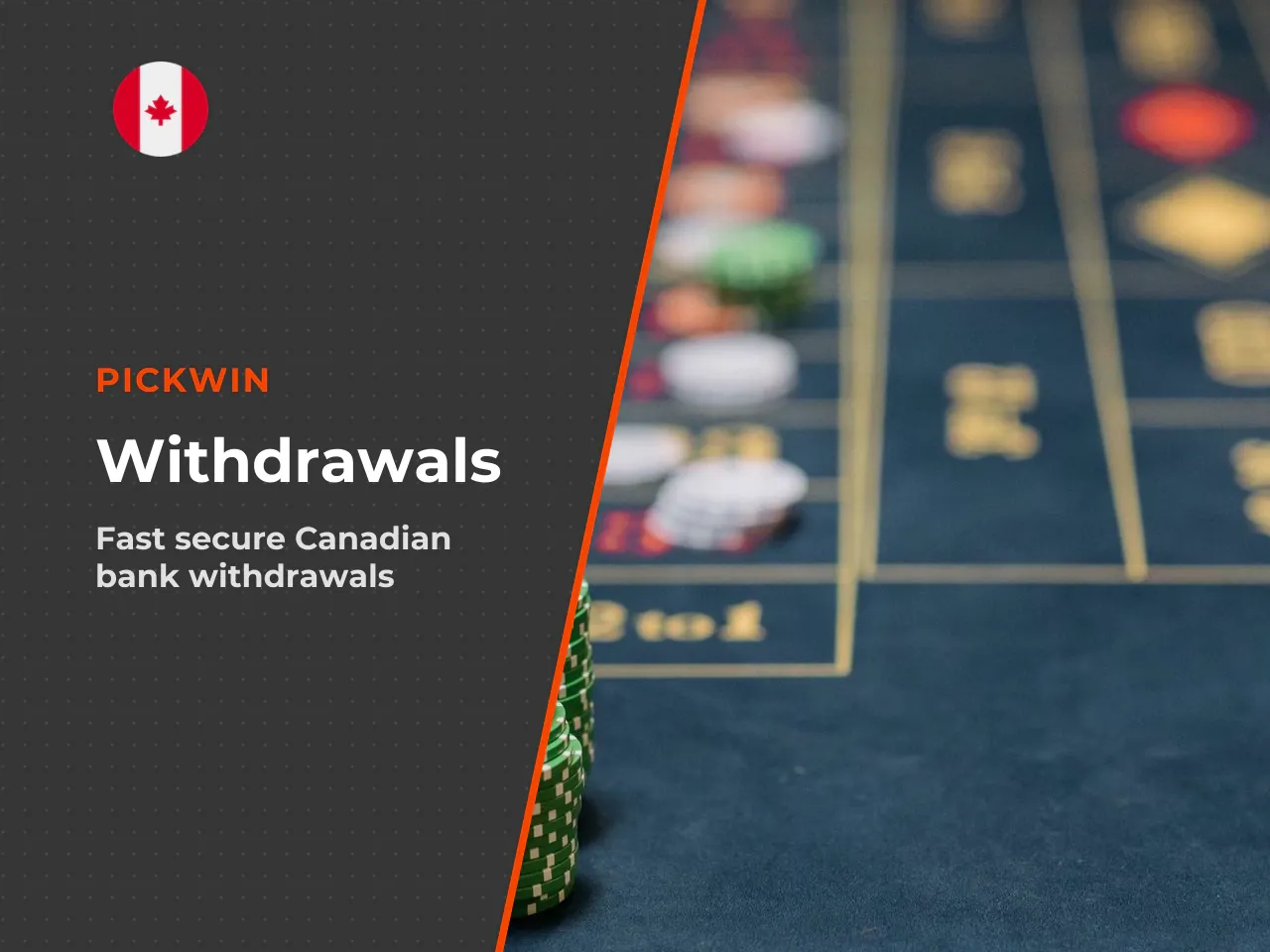 Cash Out in CAD and Payouts